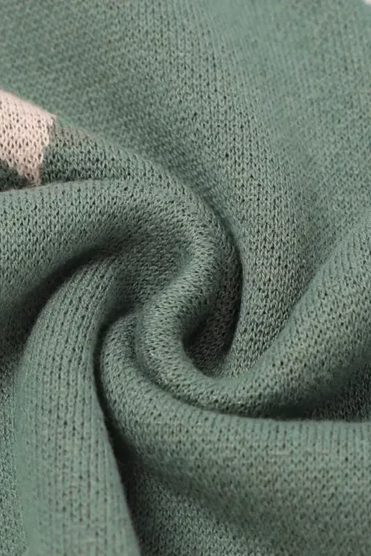 Knitted Baby Blanket 85cm X85cm Unicorn Green-green3 For Baby Girl And Boy - 2