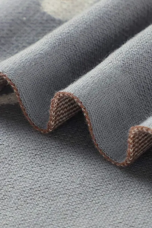 Knitted Baby Blanket for Girl and Boy 85cm X85cm Car Dream Gray-Gray - 4