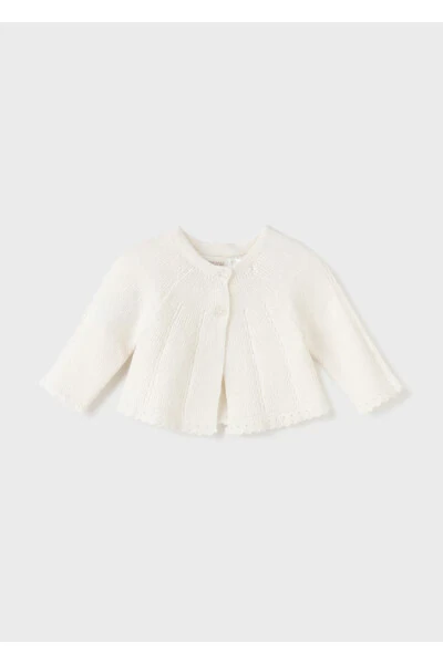 Knitted Cardigan for Baby Girl 2368 - Modazone