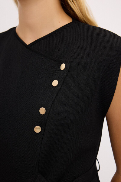 Knitted Cardigan Vest - ADL (1)