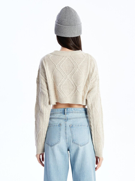 Knitted Crop Sweater BGT04 - 8