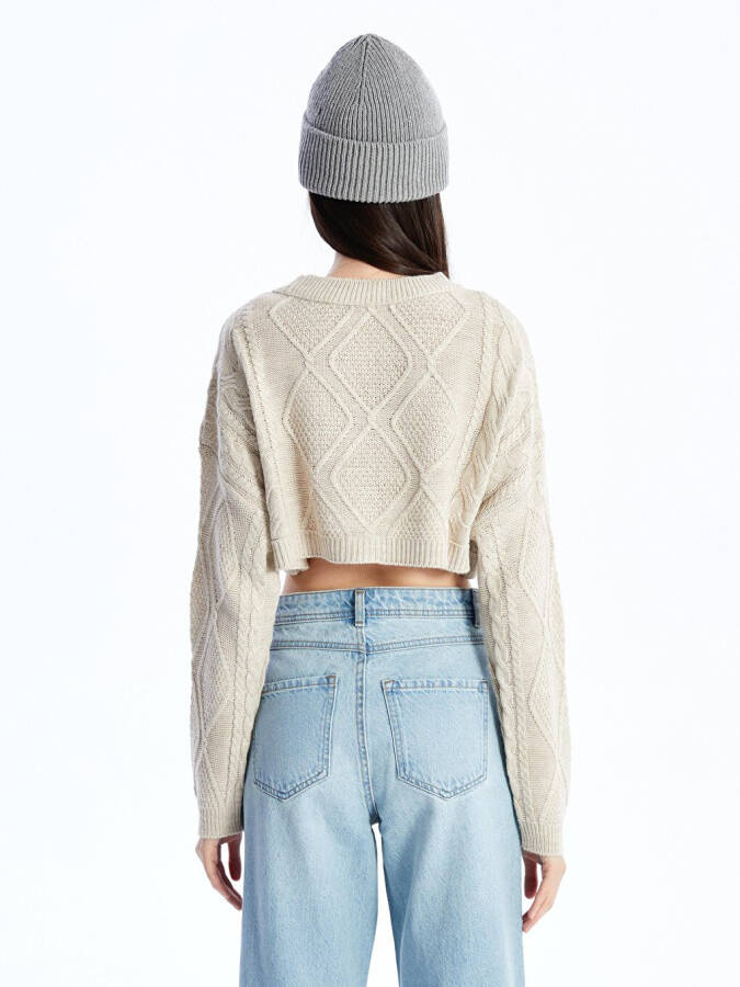 Knitted Crop Sweater BGT04 - 12