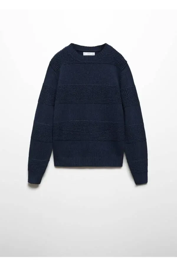 Knitted Pullover - 1