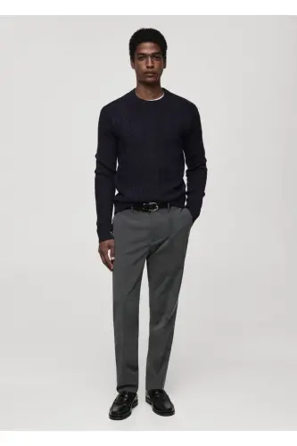 Knitted sweater - MANGO MAN (1)