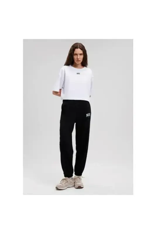 KNITTED TROUSERS-Black - MAVI