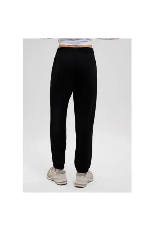 KNITTED TROUSERS-Black - 2