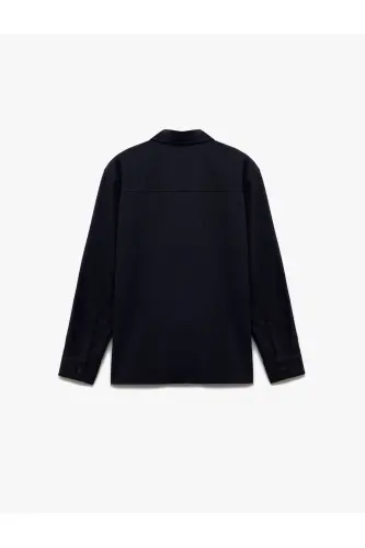 Кнопка с защелкой, карманы, стандартная вискозная смесь - 4