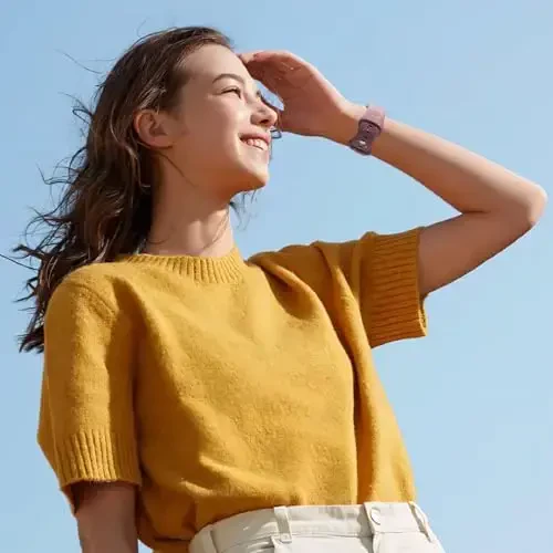 Knossen Sport Band Apple Watch Band 38mm 40mm 41mm 42mm 44mm 45mm 46mm 49mm ayollar va erkaklar uchun mos, iWatch Series 11 10 9 8 7 6 5 4 3 2 1 Ultra SE uchun qayta ishlangan plastik yumshoq silikon tasma - 6