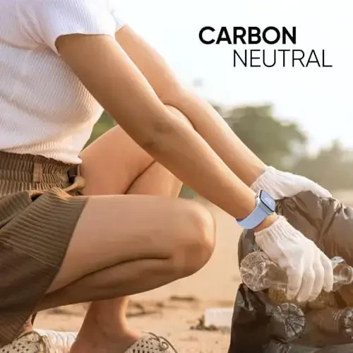 Knossen Sport Band Apple Watch Band 38mm 40mm 41mm 42mm 44mm 45mm 46mm 49mm ayollar va erkaklar uchun mos keladi, qayta ishlangan plastik yumshoq silikon tasma iWatch Series 11 10 9 8 7 6 5 4 3 2 1 Ultra SE uchun - 4