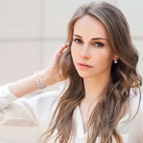 Knossen Sport Band Compatible with Apple Watch Band 38mm 40mm 41mm 42mm 44mm 45mm 46mm 49mm for Women Men, Recycled Plastic Soft Silicone Strap for iWatch Series 11 10 9 8 7 6 5 4 3 2 1 Ultra SE - 6