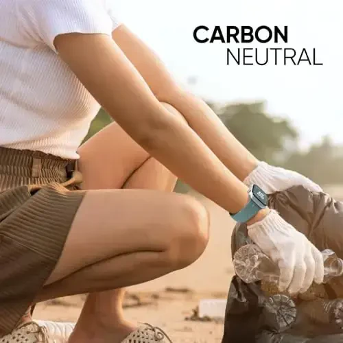 Knossen Sport Band Compatible with Apple Watch Band 38mm 40mm 41mm 42mm 44mm 45mm 46mm 49mm for Women Men, Recycled Plastic Soft Silicone Strap for iWatch Series 11 10 9 8 7 6 5 4 3 2 1 Ultra SE - 4