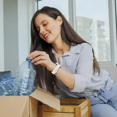 Knossen Sport Band Compatible with Apple Watch Band 38mm 40mm 41mm 42mm 44mm 45mm 46mm 49mm for Women Men, Recycled Plastic Soft Silicone Strap for iWatch Series 11 10 9 8 7 6 5 4 3 2 1 Ultra SE - 5