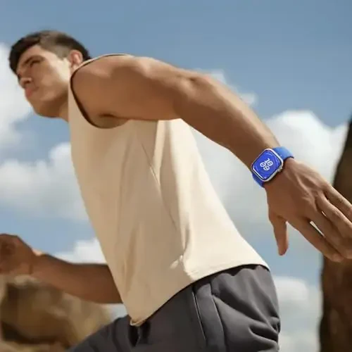 Knossen Sport Band Compatible with Apple Watch Band 38mm 40mm 41mm 42mm 44mm 45mm 46mm 49mm for Women Men, Recycled Plastic Soft Silicone Strap for iWatch Series 11 10 9 8 7 6 5 4 3 2 1 Ultra SE - 6