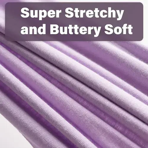 Knotted Gown Baby Newborn Hospital Outfit, Modal Infant Sleeper Gowns with Mittens, Bow and Hat Set, Nightgowns 0-3 Months - 3