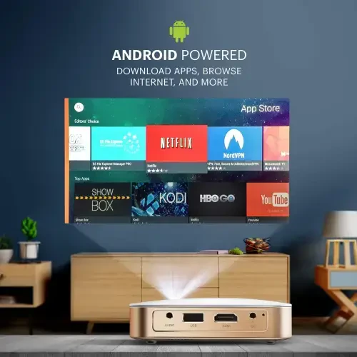 Кодак Luma 350 Портативный Pico проектор 4K - Умный проектор до 150'' с яркостью 350 Люмен - 3