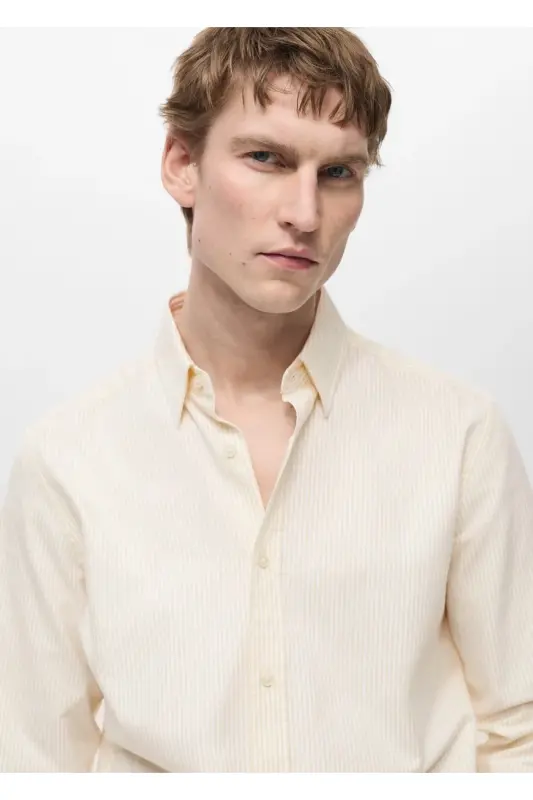 Kodak Striped 100% Cotton Shirt - 5