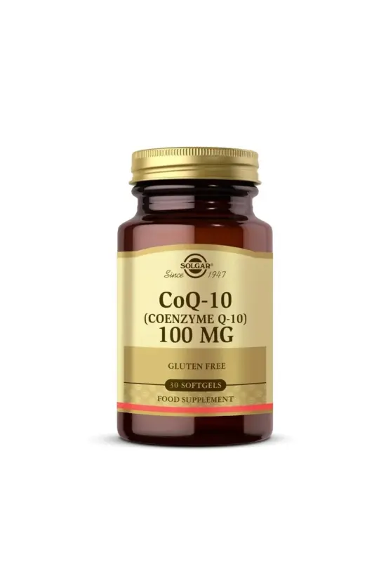 Coenzyme Q10 100mg 30 SoftGel Kapsül - SOLGAR