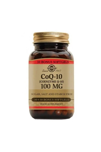 Coenzyme Coq-10 100 Mg 60 Kapsül - SOLGAR