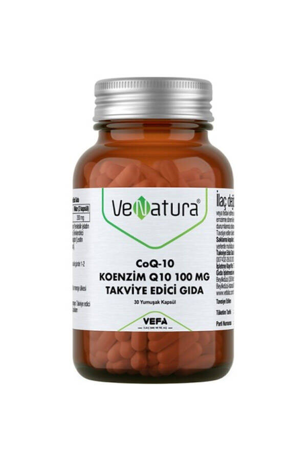 Koenzim Q10 100 Mg Takviye Edici Gıda 30 Kapsül - 2