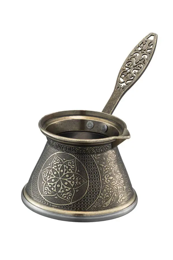 Кофейник из чугуна для 6 человек, совместимый с нержавеющей сталью - 2