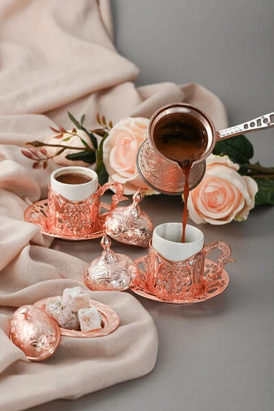 Кофейник из чугуна для 6 человек, совместимый с нержавеющей сталью - 4