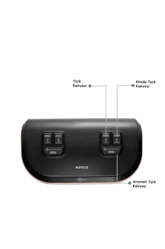 Кофемашина турецкая Hatır Hüp Düет Aroma İkili Rosegold на 10 чашек - Rosegold - 6