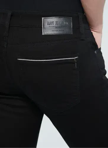 Ko'k erkaklar tor shim Skinny Denim jinsi 0042221320 JAKE Smoke MAVI BLACK - 7