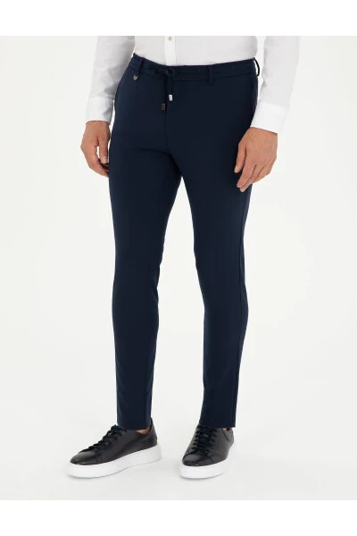 Ko'k Klassik Jogger Shimlar - 8