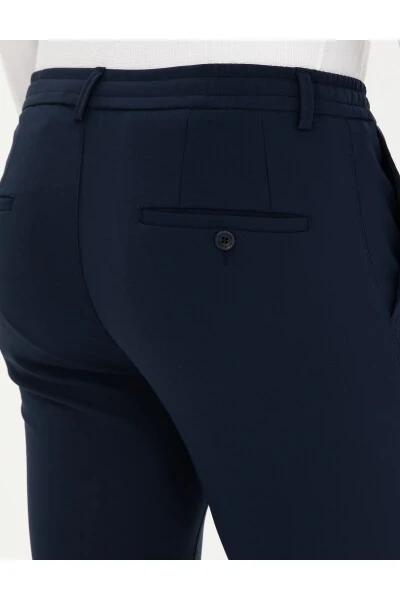 Ko'k Klassik Jogger Shimlar - 12