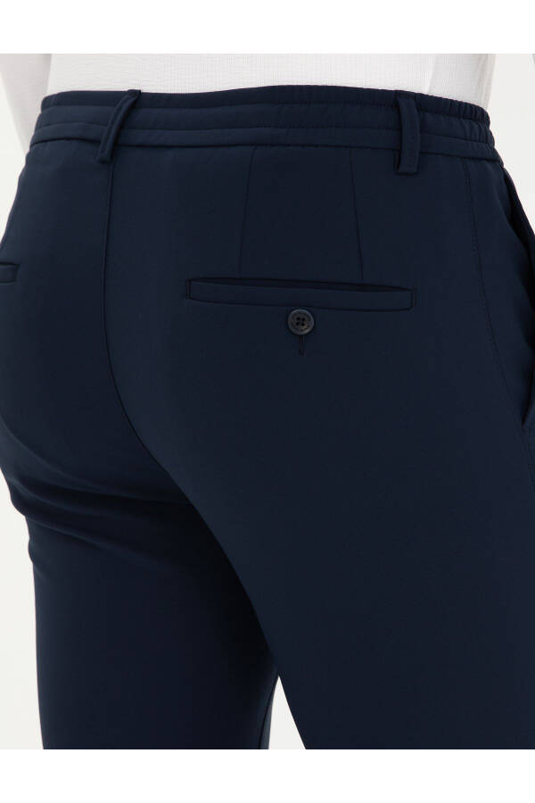 Ko'k Klassik Jogger Shimlar - 12