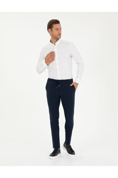 Ko'k Klassik Jogger Shimlar - 3