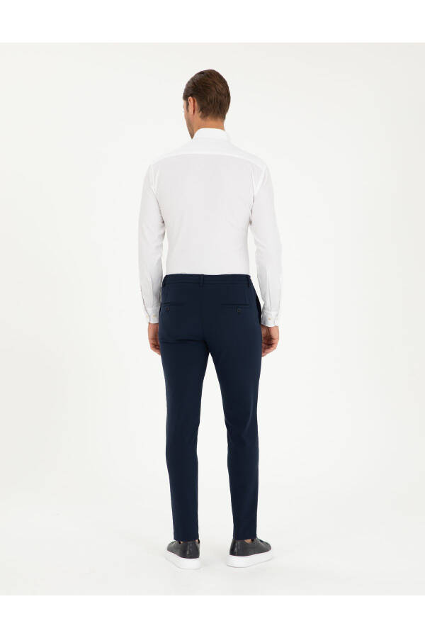 Ko'k Klassik Jogger Shimlar - 4
