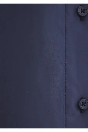 Ko'k ko'ylak Loose Fit / Keng qulay bichim 121104 - 8