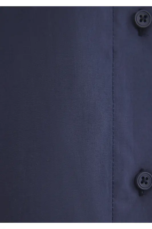 Ko'k ko'ylak Loose Fit / Keng qulay bichim 121104 - 8