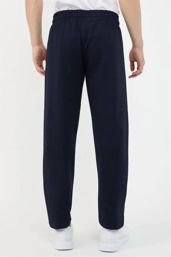 Ko‘k rangli erkaklar uchun fermuarli shim - 5