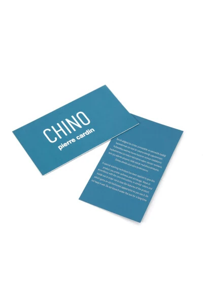 Ko'k rangli ingichka o'tirgan kanvas shim - 16