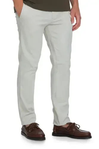 Koʻk Regular Fit Yon choʻntakli kanvas shim - Koʻk - 3