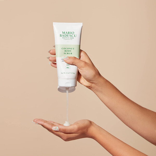 Кокосовый скраб для тела Mario Badescu Skin Care с маслом ши и Modazone, 6 унций - 3