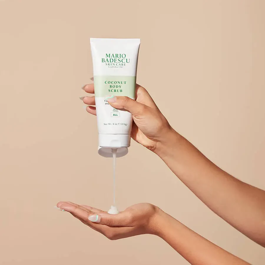 Кокосовый скраб для тела Mario Badescu Skin Care с маслом ши и Modazone, 6 унций - 2