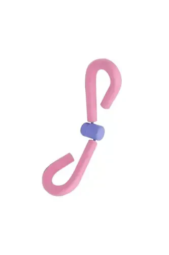 Kol bacak basen sıkılaştırma zayıflatma ve inceltme aleti fitness yoga pilates kelebek egzersiz alet-Pembe - HSPORT (1)