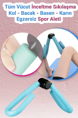 Kol bacak basen sıkılaştırma zayıflatma ve inceltme aleti fitness yoga pilates kelebek egzersiz alet-Yeşil 