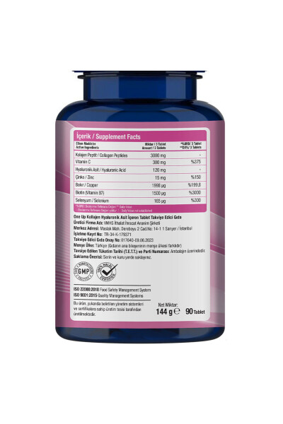 Kolajen Hyaluronik Asit 90 Tablet - 2