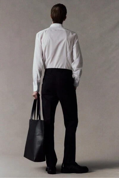 Slim Fit Kolay Ütülenir Gömlek - 4