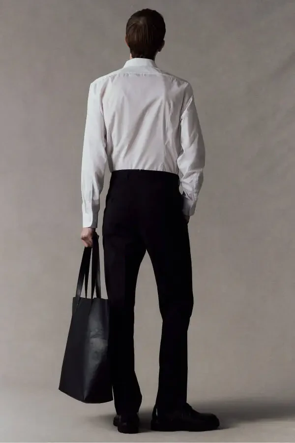 Slim Fit Kolay Ütülenir Gömlek - 4