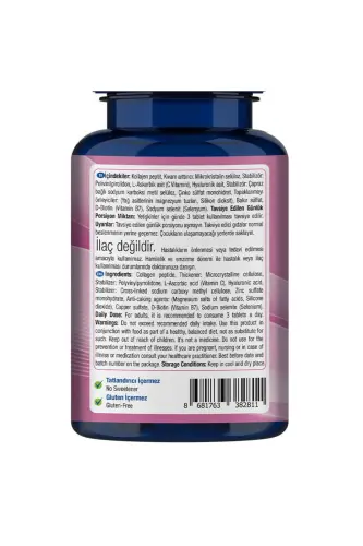 Kollagen Gialuron Kislotasi 90 Tablet - 3