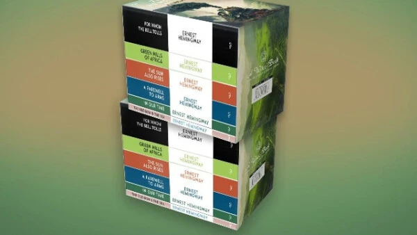 Коллекция Эрнеста Хемингуэя 6 книг (Кому звонят колокола, Прощай, оружие, Зеленые холмы Африки, Старик и море, Наше время, Фиеста) - 7