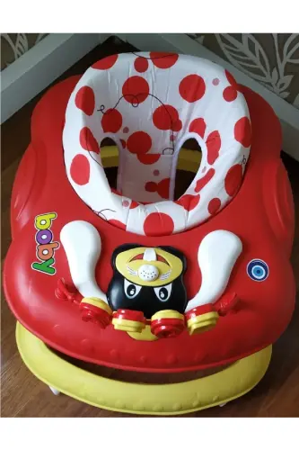 Koltukli Boby Musiqiy O'yinchoqli Yuruvchi Bolalar Yuruvchisi TR Sariq-SARIQ - 3