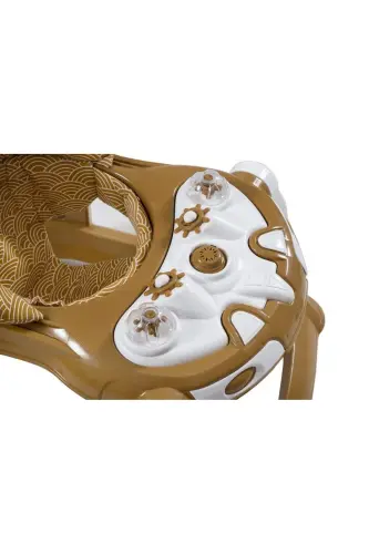 Koltuklu CİCİKO Robot Oyuncaklı Hoppala Yürüteç Yürüme Yardımcısı Kahverengi-Kahverengi - 5