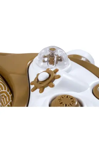 Koltuklu CİCİKO Robot Oyuncaklı Hoppala Yürüteç Yürüme Yardımcısı Kahverengi-Kahverengi - GENEL MARKALAR (1)