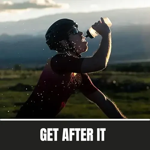 KOM Cycling Water Bottle 2 Pack. Cycling Water Bottle Set to Inspire. Includes 2 bike water bottles that fit most cages and bottle holders. BPA Free! Made in Europe - 6